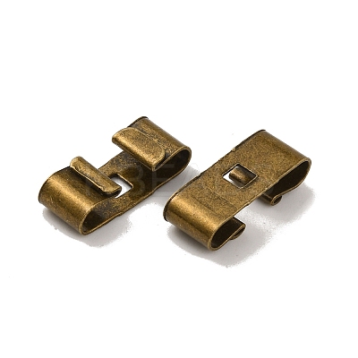 Iron Bolo Tie Slides Clasp Accessories IFIN-WH0065-27AB-1