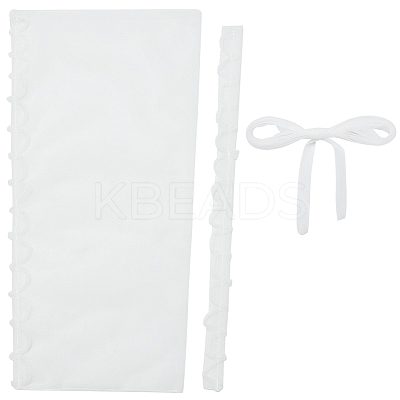Mesh Bridal Dress Zipper Replacement DIY-WH0496-06A-1
