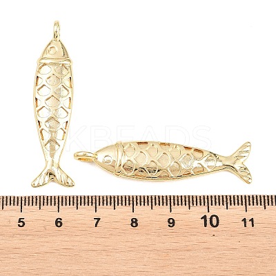 Brass Pendants KK-P353-11G-04-1