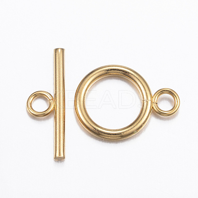 304 Stainless Steel Toggle Clasps A-STAS-H380-04G-1