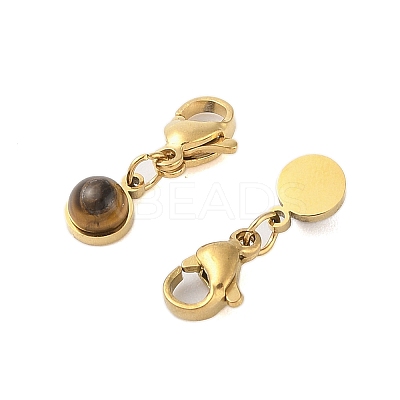 Ion Plating(IP) 316 Surgical Stainless Steel Pendant Decorations STAS-A097-04G-02-1