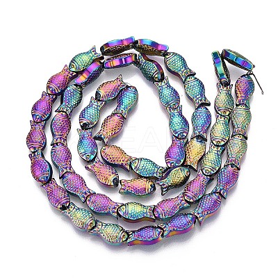 Electroplate Glass Beads Strands X1-EGLA-T025-03D-1
