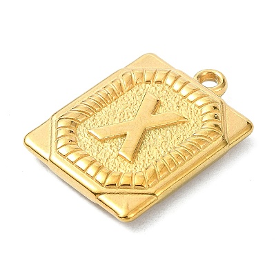 Ion Plating(IP) 304 Stainless Steel Pendants STAS-U033-01G-X-1
