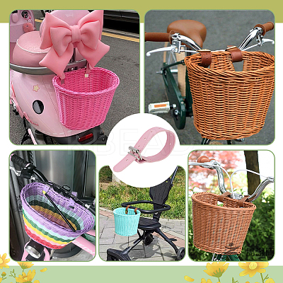 Imitation Leather Belt for Bike Basket Fixation FIND-WH0817-106C-1