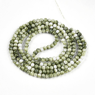 Baking Paint Glass Beads X1-DGLA-N003-4mm-C06-1
