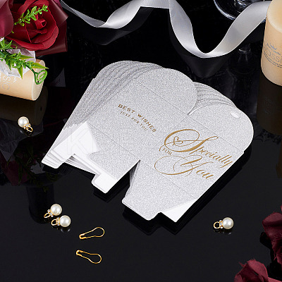 10Pcs Square Folding Candy Boxes CON-TA0001-12-1