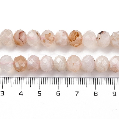 Natural Cherry Blossom Agate Beads Strands G-K380-A43-03-1