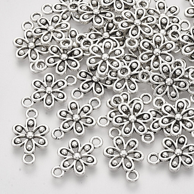 Tibetan Style Alloy Links connectors TIBEP-S319-031AS-RS-1