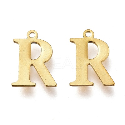 PVD Vacuum Plating  304 Stainless Steel Charms STAS-H112-R-G-1