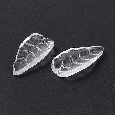 Electroplate Transparent Glass Pendant LS-EGLA-H102-05B-1