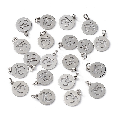 Non-Tarnish 304 Stainless Steel Charms LS-STAS-Q201-T451P-1