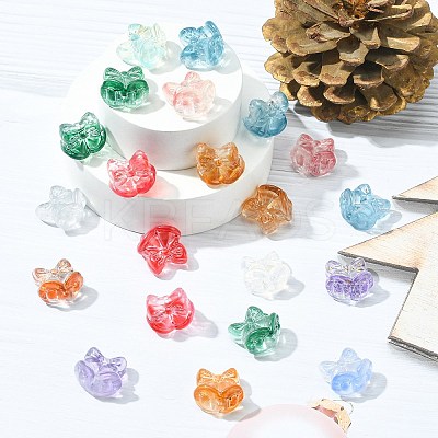 100Pcs Handmade Lampwork Beads LAMP-CJ0001-82-1