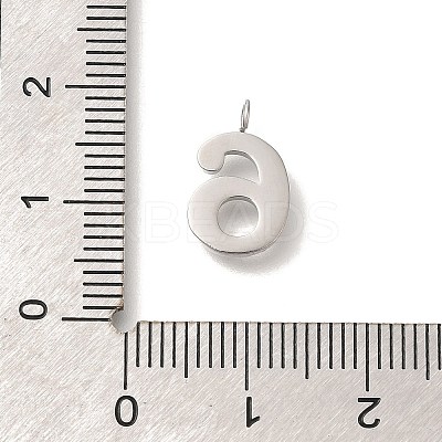 304 Stainless Steel Micro Pave Cubic Zirconia Pendants STAS-H228-01P-06-1