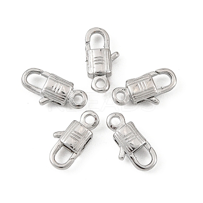 SHEGRACE Brass Lobster Claw Clasps XGR0098P-161P-1