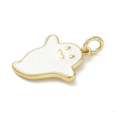 Halloween Theme Brass Enamel Pendants LS-KK-L248-01G-06-1
