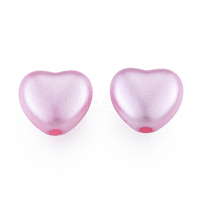 ABS Plastic Imitation Pearl Beads OACR-T018-10B-1