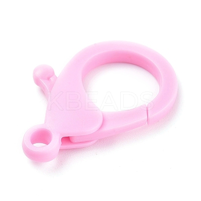 Acrylic Lobster Claw Clasps PACR-D068-07-1