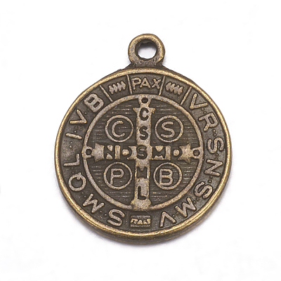 Tibetan Style Alloy Pendants LS-TIBEB-A9489-AB-FF-1