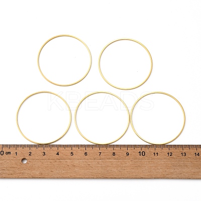 Brass Linking Rings X-KK-Y003-03L-G-1