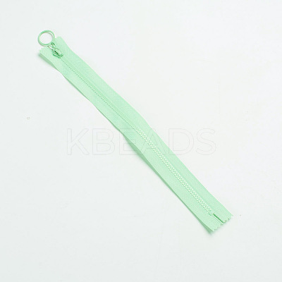 Resin Close End Zippers FIND-WH0052-44B-1