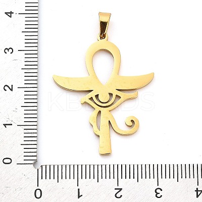 304 Stainless Steel Pendants LS-STAS-R134-04G-01-1
