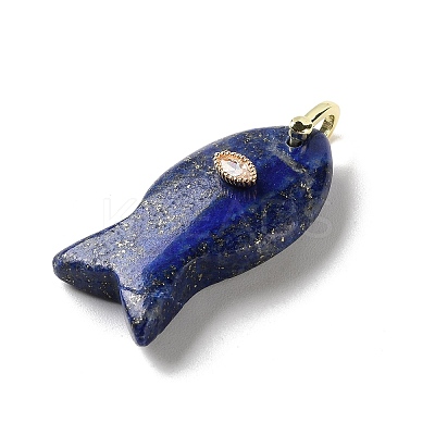 Natural Lapis Lazuli Pendants G-Z102-02G-02-1