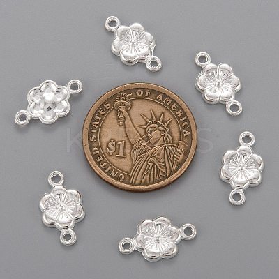 Tibetan Style Alloy Flower Links Connectors LS-K08XD021-1