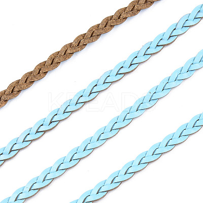 Braided PU Leather Cords LC-S018-10M-1