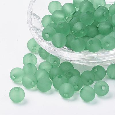 Transparent Acrylic Beads PL582-C14-1