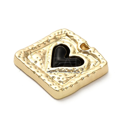 Alloy Enamel Pendants FIND-A051-09A-01G-1