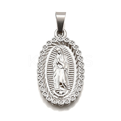304 Stainless Steel Pendants STAS-B086-10C-P-1