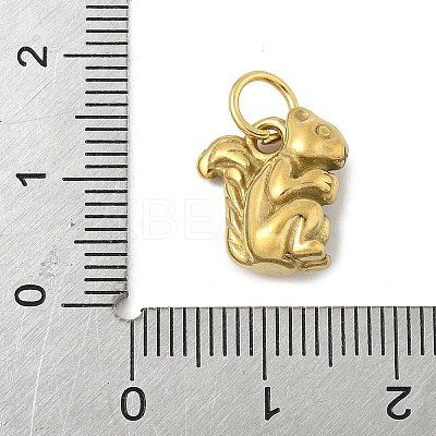 304 Stainless Steel Charms LS-STAS-P391-01D-G-1