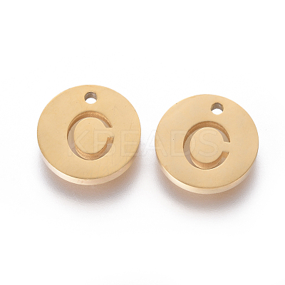 304 Stainless Steel Charms STAS-F227-11C-G-1