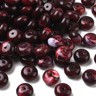 Two Tone Acrylic Beads AC-CBABA33-01H-1