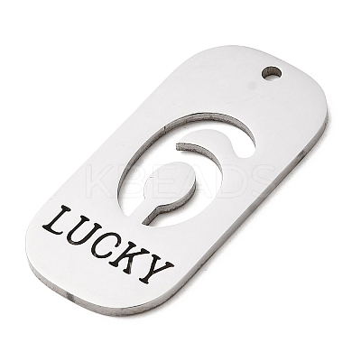 304 Stainless Steel Pendants STAS-D200-02G-P-1