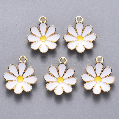 Alloy Enamel Pendants X-ENAM-S121-116B-1