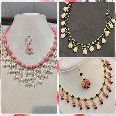 200Pcs Dyed Synthetic Coral Beads CORA-SP0001-22A-1