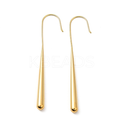 Ion Plating(IP) 304 Stainless Steel Dangle Earrings EJEW-Z028-03G-1
