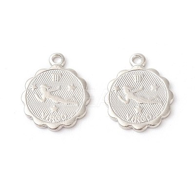 Brass Charms KK-F772-19P-05-1