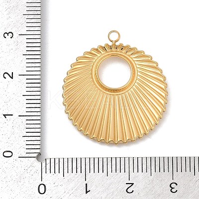 304 Stainless Steel Pendants STAS-C121-50D-G-1