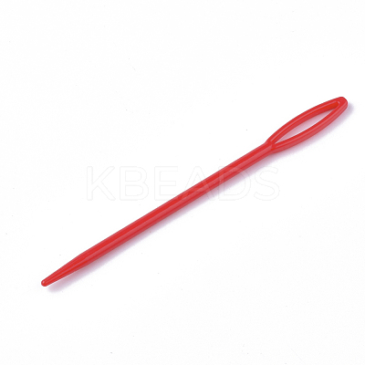 ABS Plastic Knitting Needles TOOL-T006-43-1