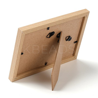 Hand Pattern Gemstone Chakra Picture Frame Stand DJEW-F021-07-1