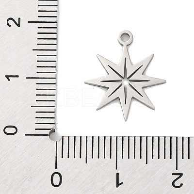 Anti-Tarnish Christmas 201 Stainless Steel Pendants STAS-Q015-11P-1