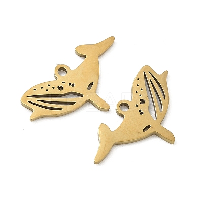 201 Stainless Steel Pendants STAS-P428-04A-G-1