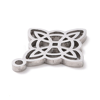 Non-Tarnish 304 Stainless Steel Hollow Pendants LS-STAS-P313-03P-1
