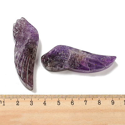 Natural Amethyst Pendants G-M417-05G-1