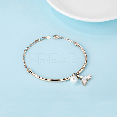 Elegant 304 Stainless Steel Bangles GZ6434-1