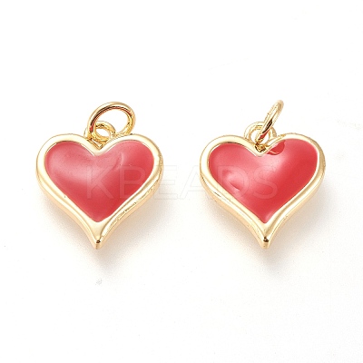 Real 18K Gold Plated Brass Charms LS-KK-L006-019C-1