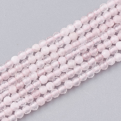 Natural Rose Quartz Beads Strands G-T107-16-1