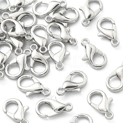 Zinc Alloy Lobster Claw Clasps FIND-YW0001-71P-1